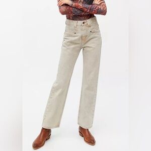 BDG Beige Straight Jeans